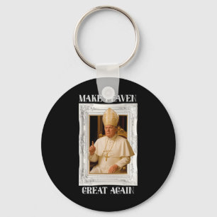 Chaveiro Torne o Vaticano Grande Novamente Funny Papa Trump