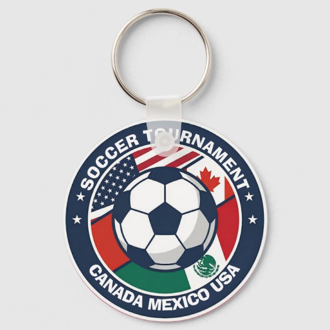 Chaveiro Torneio de Futebol da América do Norte (Frente)