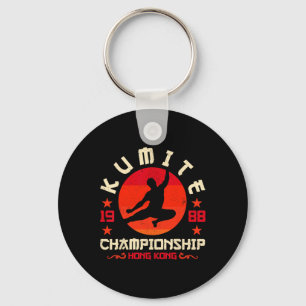 Chaveiro Torneio de Kumite Retro Funny Viral Karate
