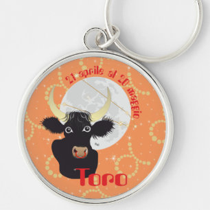 Chaveiro Toro 21 prile al 20 maggio Portachiavi