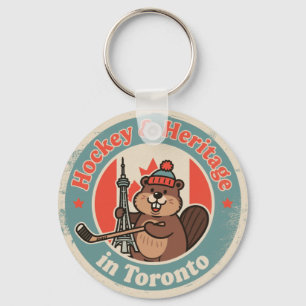 Chaveiro Toronto Hockey & Patrimônio Retro