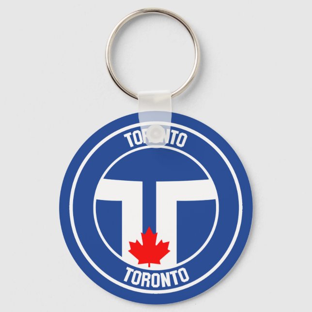 Chaveiro Toronto Round Emblem (Frente)