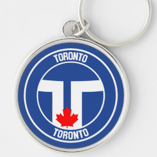 Chaveiro Toronto Round Emblem