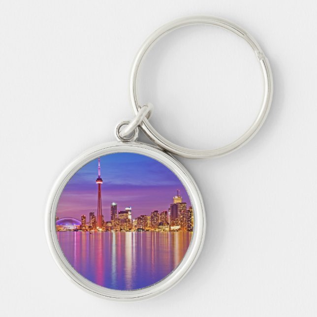 Chaveiro Toronto Skyline em Dusk (Frente)