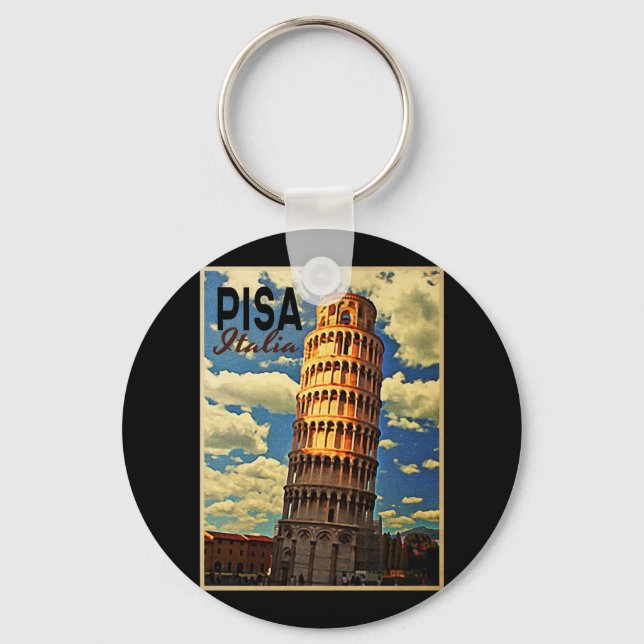 Chaveiro Torre de Pisa Itália (Frente)