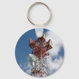 Chaveiro Torre de telecomunicações micro-ondas
