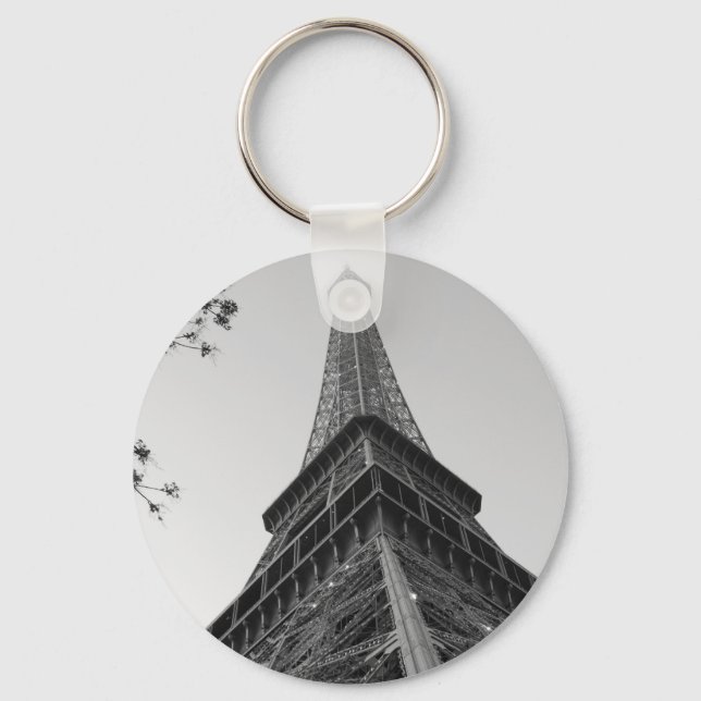 Chaveiro Torre Eiffel b/w (Frente)