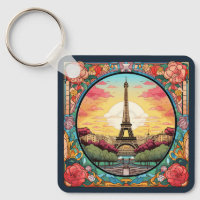 Torre Eiffel Sunset Parisiense Paris Floral Francê