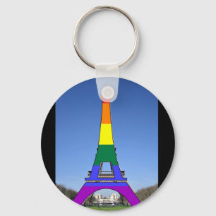 Chaveiro Torre Rainbow Pride Eiffel