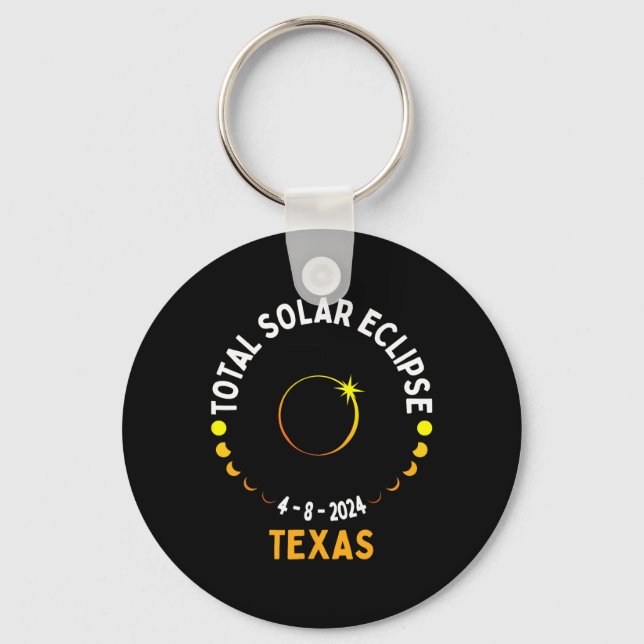 Chaveiro Total de Mapa Total dos Eua do Partido Texas Solar (Frente)