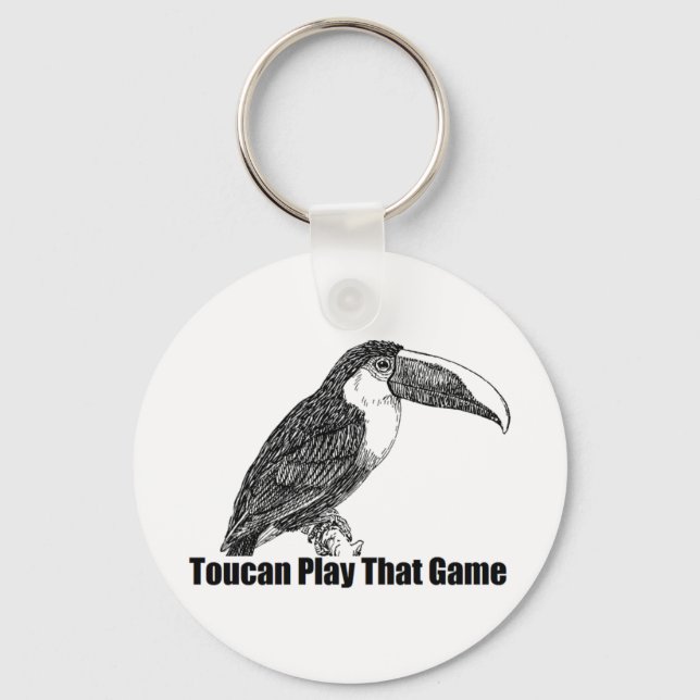 Chaveiro Toucan Jogue Esse Jogo (Frente)