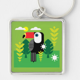 Chaveiro Toucan Tropical Bird