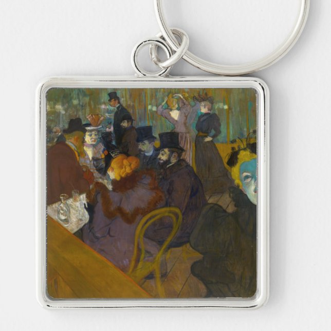 Chaveiro Toulouse-Lautrec - No Rouge (Frente)