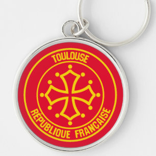 Chaveiro Toulouse Round Emblem