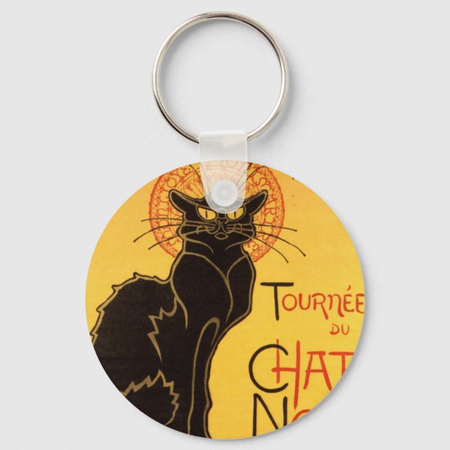 Chaveiro Tournée du Chat Noir - Poster vintage (Frente)