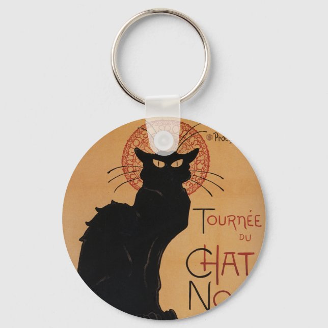 Chaveiro Tournée du Chat Noir, Théophile Steinlen (Frente)