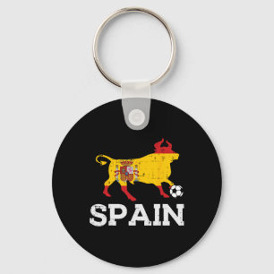 Chaveiro Touro Espanha Futebol Espanhol Byll Homens Mulhere