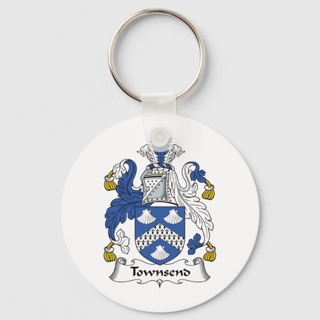 Chaveiro Townsend Family Crest (Frente)