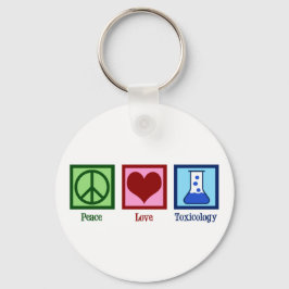 Chaveiro Toxicologia do Peace Love