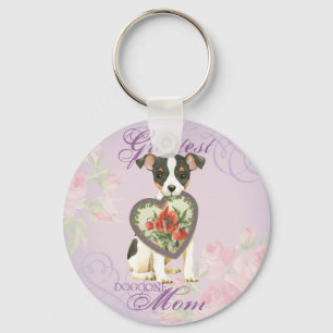 Chaveiro Toy Fox Terrier Heart Mãe