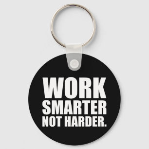Chaveiro Trabalhe Mais Inteligente Não Mais Difícil Motivac