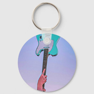 Chaveiro Trabalho de arte de guitarra clássica