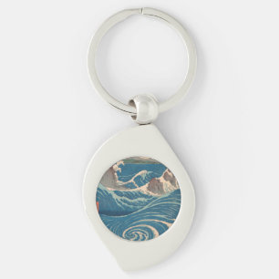 Chaveiro Trabalho de arte de Waves Naruto Whirlpool Japonês