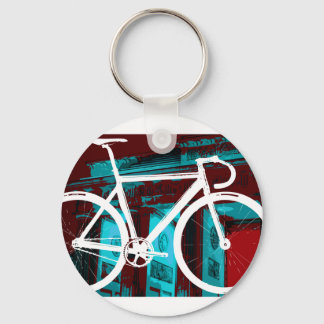 Chaveiro Track Bike Berlin - azul vermelho