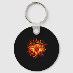 Chaveiro Traga o calor pimenta chili flame comida quente