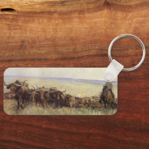 Chaveiro Trail Herd to Wyoming, por WHD Koerner