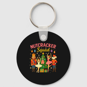 Chaveiro Traje de Natal da Equipe do Quebra-Nozes de Ballet