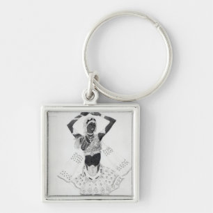 Chaveiro Traje o design para "Le Dieu Azul", 1912