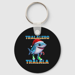 Chaveiro Tralalero Tralala Memes de Brainrot Italiano Natal