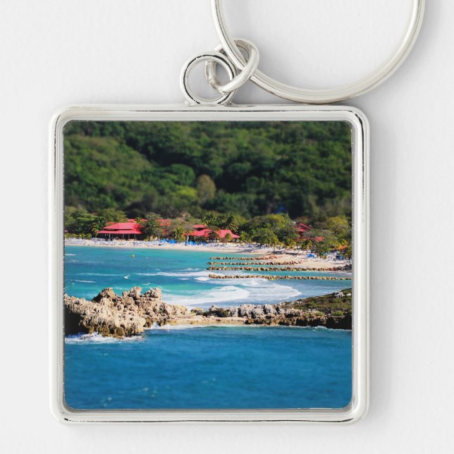 Chaveiro Tranquil Island Paradise Labadee Haiti (Frente)