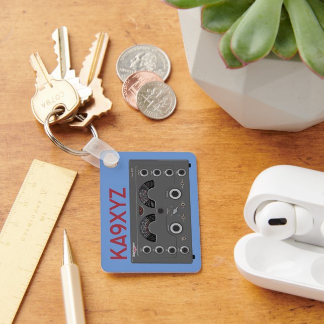 Chaveiro Transceptor clássico de rádio NC-183D (Mesa)