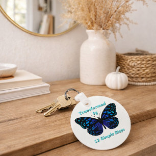 Chaveiro Transformado por 12 etapas simples, AA, NA, Al-Ano