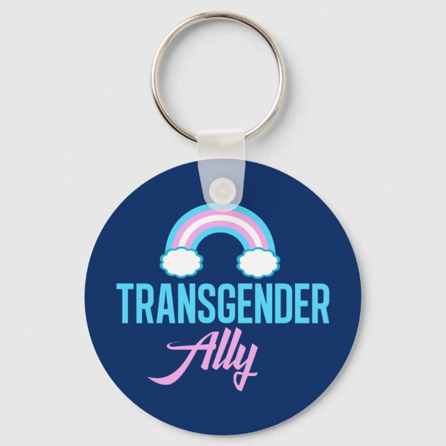 Chaveiro Transgender Ally (Frente)