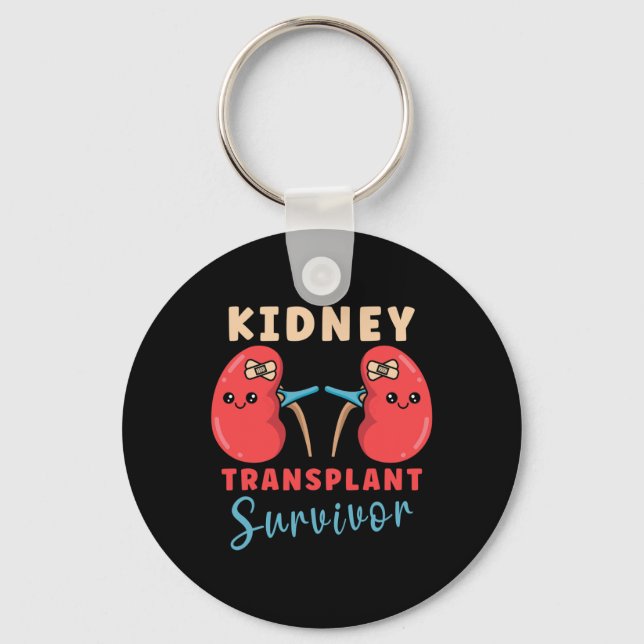 Chaveiro Transplante Doador de Rins Doença Renal 5 (Frente)