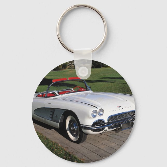 Chaveiro Transporte 077,carros clássicos,corvette,um clássi (Frente)