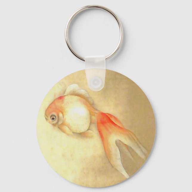 Chaveiro Transquil - Peixe-dourado japonês (Frente)