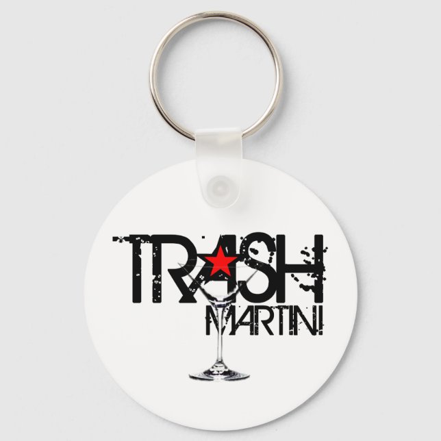 CHAVEIRO TRASH Martini (Frente)