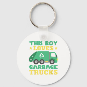 Chaveiro Trash Trucks Toddler Garge Kids