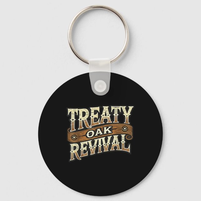 Chaveiro Tratado Revival Oak (Frente)