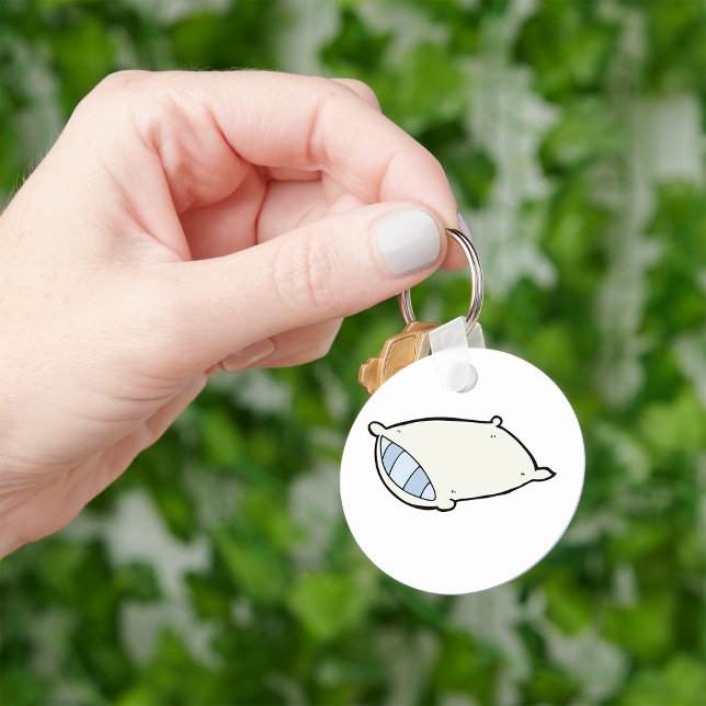 Chaveiro Travesseiro de cartum com Giant (Criador carregado)