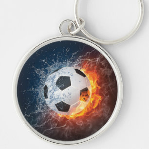 Chaveiro Travesseiro decorativo de futebol/futebol