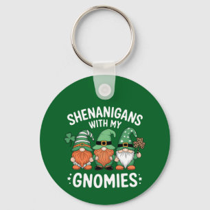 Chaveiro Travessuras Com Meus Gnomos Dia de São Patrício Ir