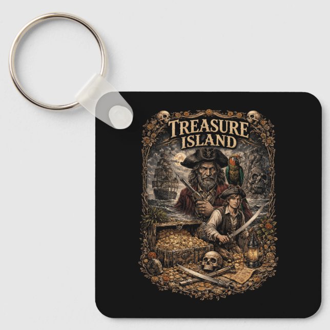 Chaveiro Treasure Island (Frente)