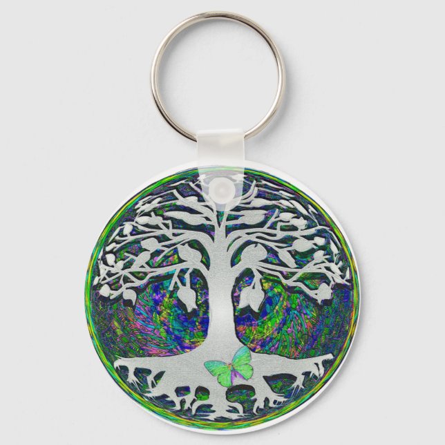 Chaveiro Tree of Life New Beginnings por Amelia Carrie (Frente)
