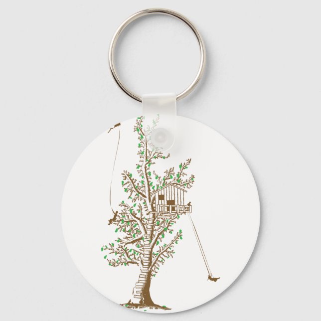 Chaveiro Treehouse (Frente)