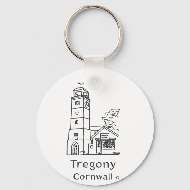 Chaveiro Tregony Clocktower Keyring (Frente)